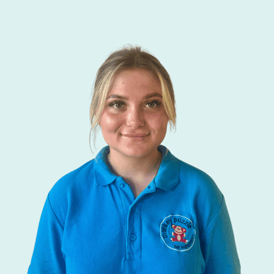 Izzy Izzy one of our nursery practitioners at monkey puzzle lightwater